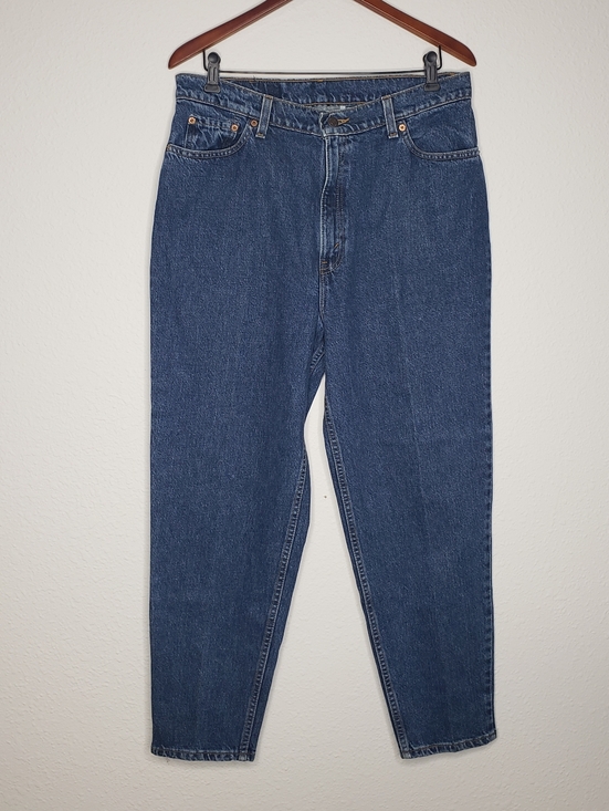 Levi's Denim - Vintage Levi's 522 100% Cotton Tapered Fit Straight Leg Jeans Size 16 Short USA